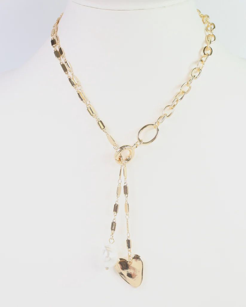 Maple Pearl &amp; Pendant Necklace