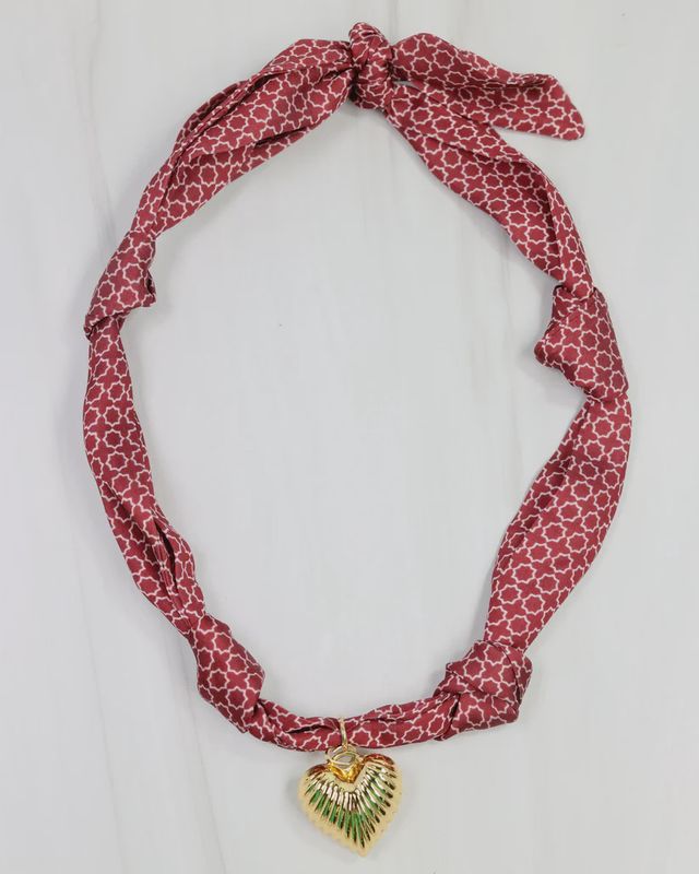 Serafina Scarf Charm Necklace
