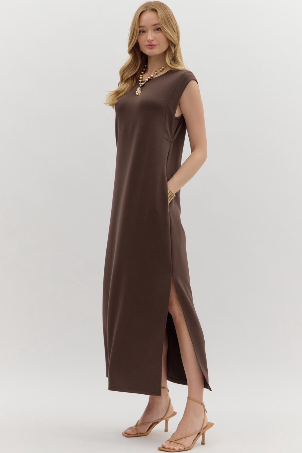 Maxi Ribbed Dress