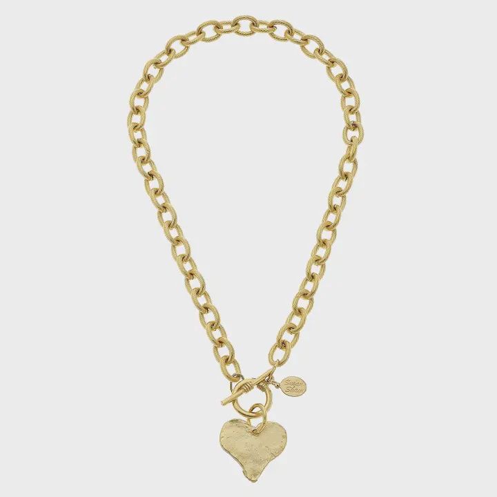 Heart Toggle Front Necklace