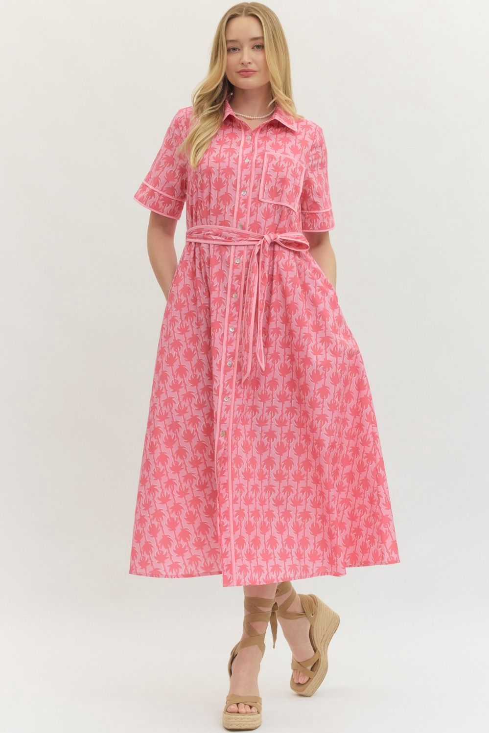 Palm Beach Midi Dress