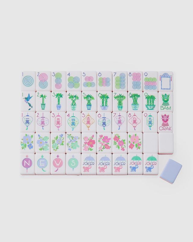 Luminaire Mahjong Tiles