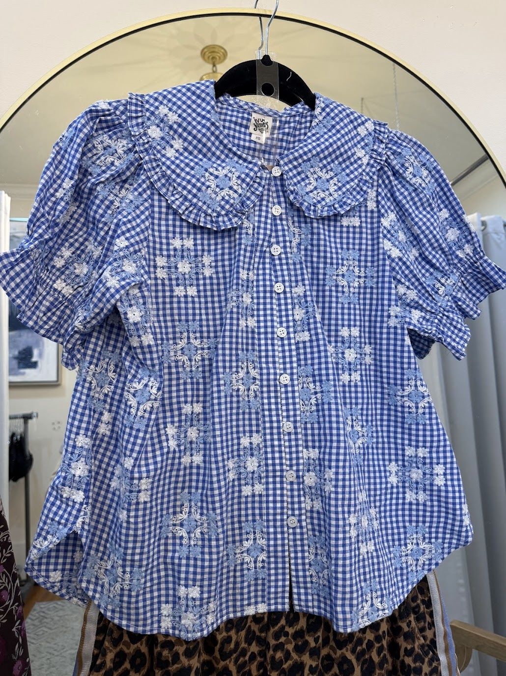 Ditsy Poet Top