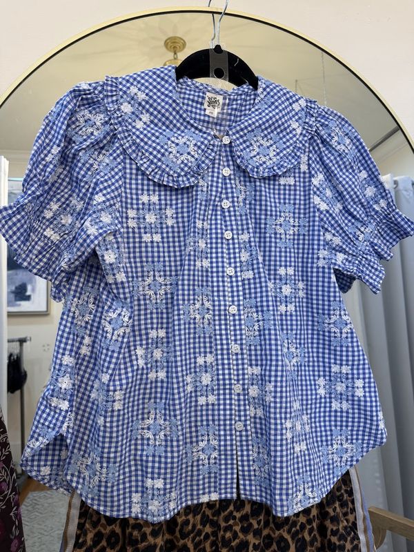Ditsy Poet Top