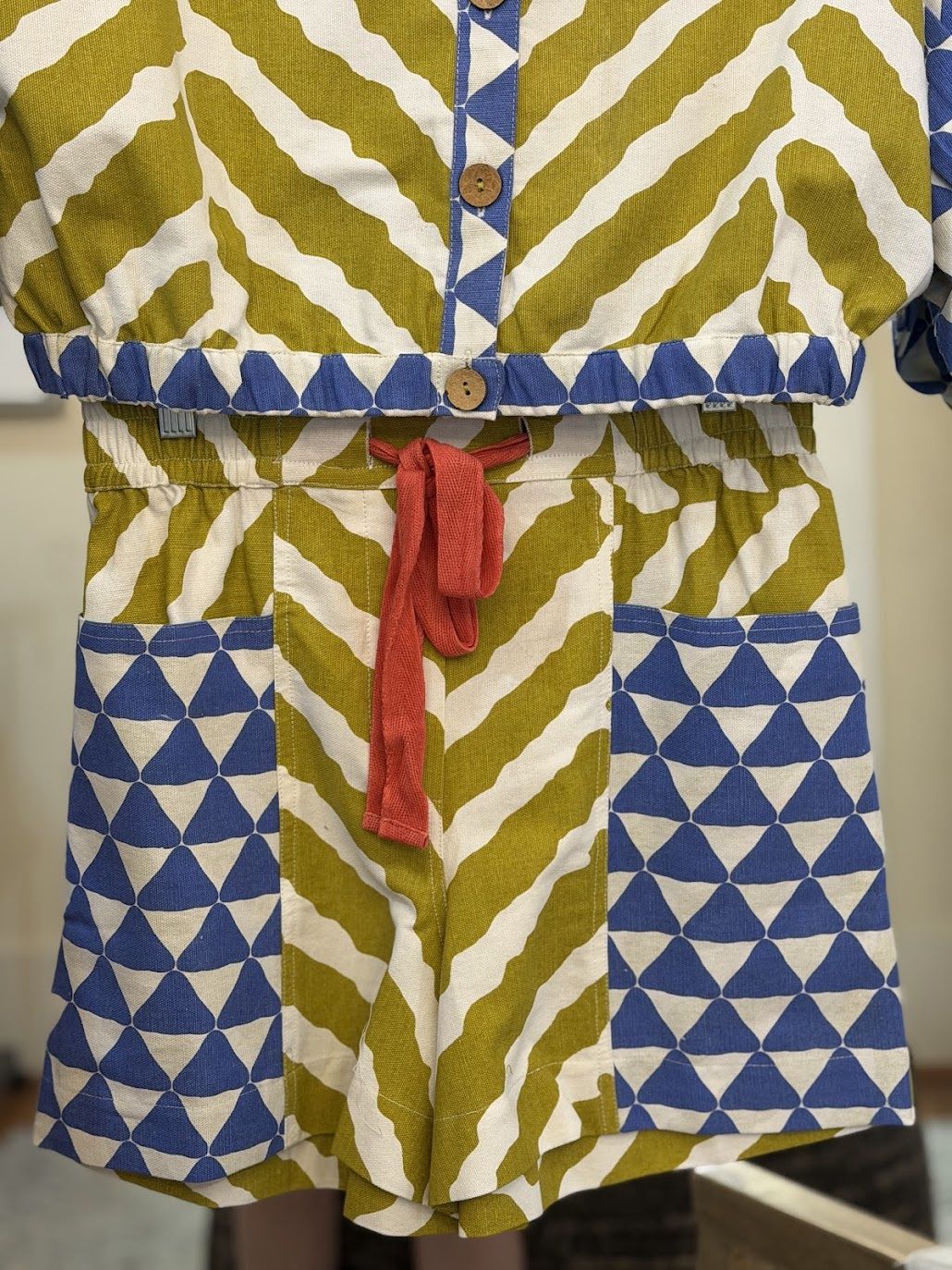 Patch Print Short