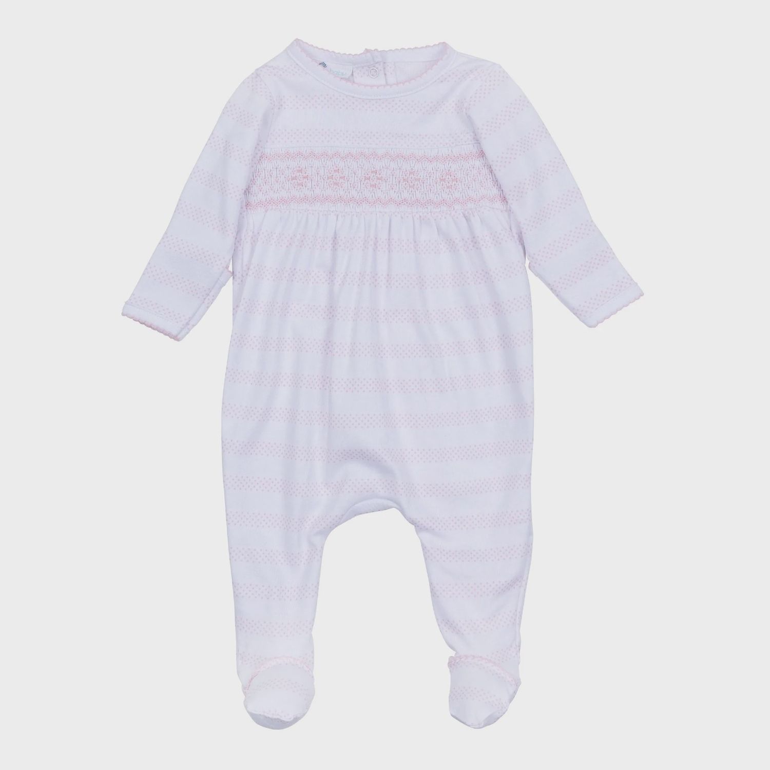 Baby of Mine Smocked Footie