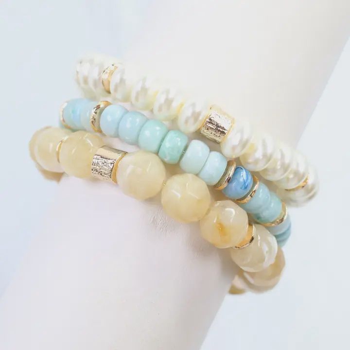 Diane Beaded Bracelet Set