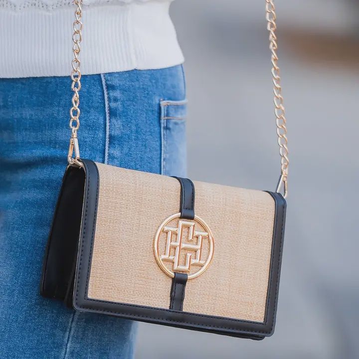 Cecillia Circle Logo Handbag