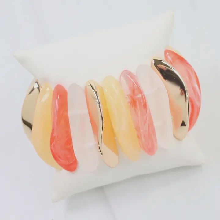 Canton Domed Shaped Stretch Bracelet