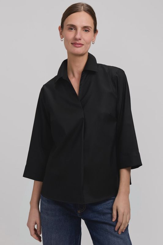 Cleo Pleat Popover Top