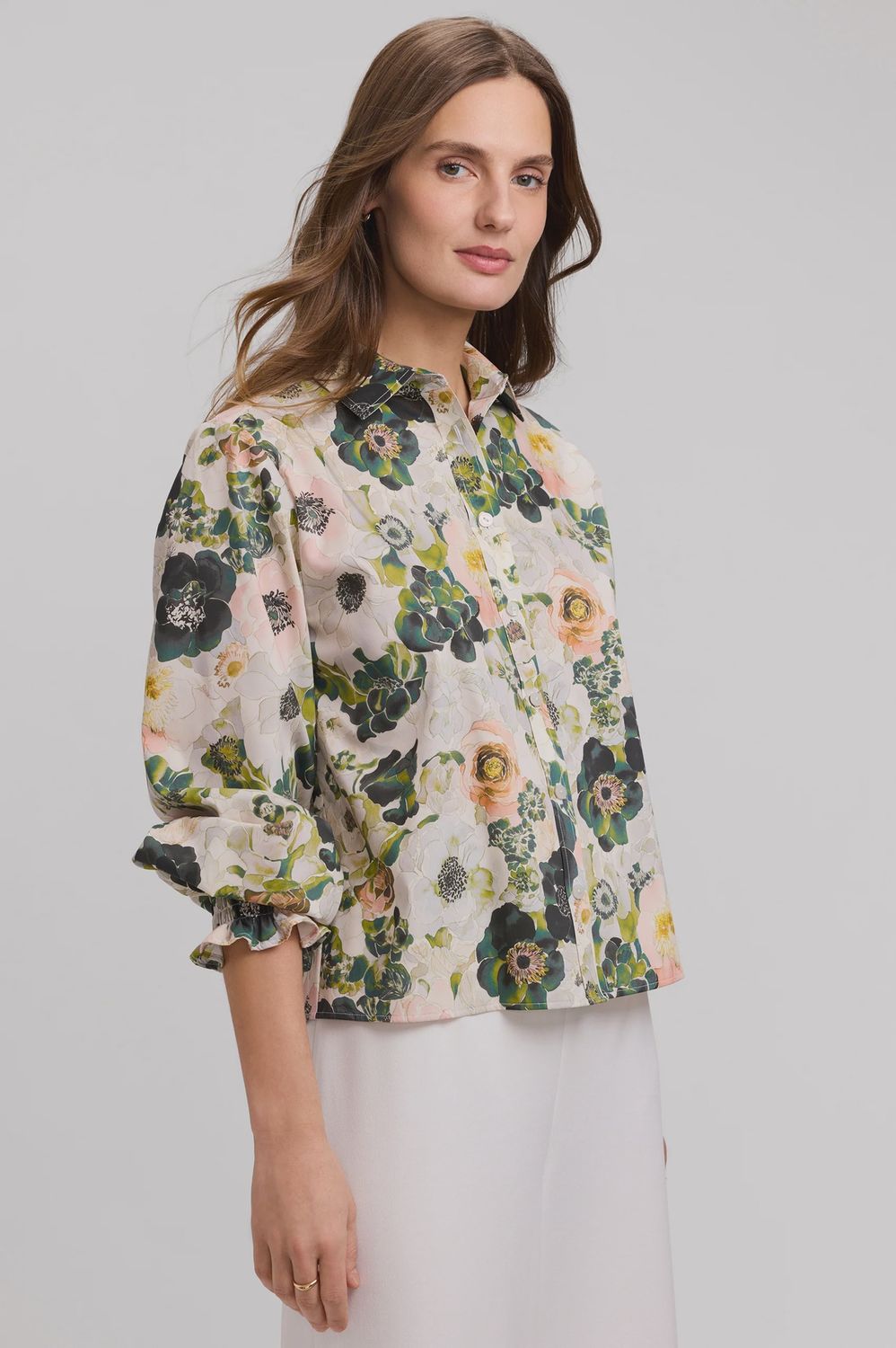 Vivienne LS Bouquet Shirt