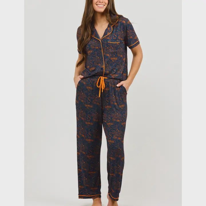 Charlotte Toile Auburn Pajamas