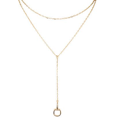 Layered Horsebit Necklace