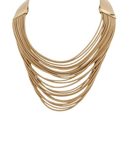 Multi Layered Cord Necklace