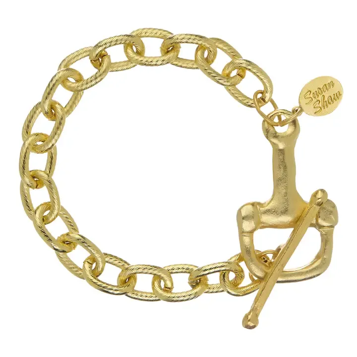 Horse Bit Toggle Bracelet