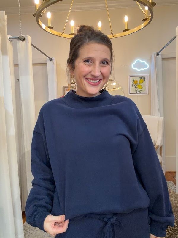 Everfleece Mock Neck Sweatshirt