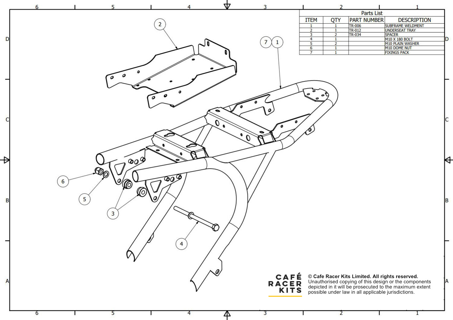 T300 - Subframe Pack