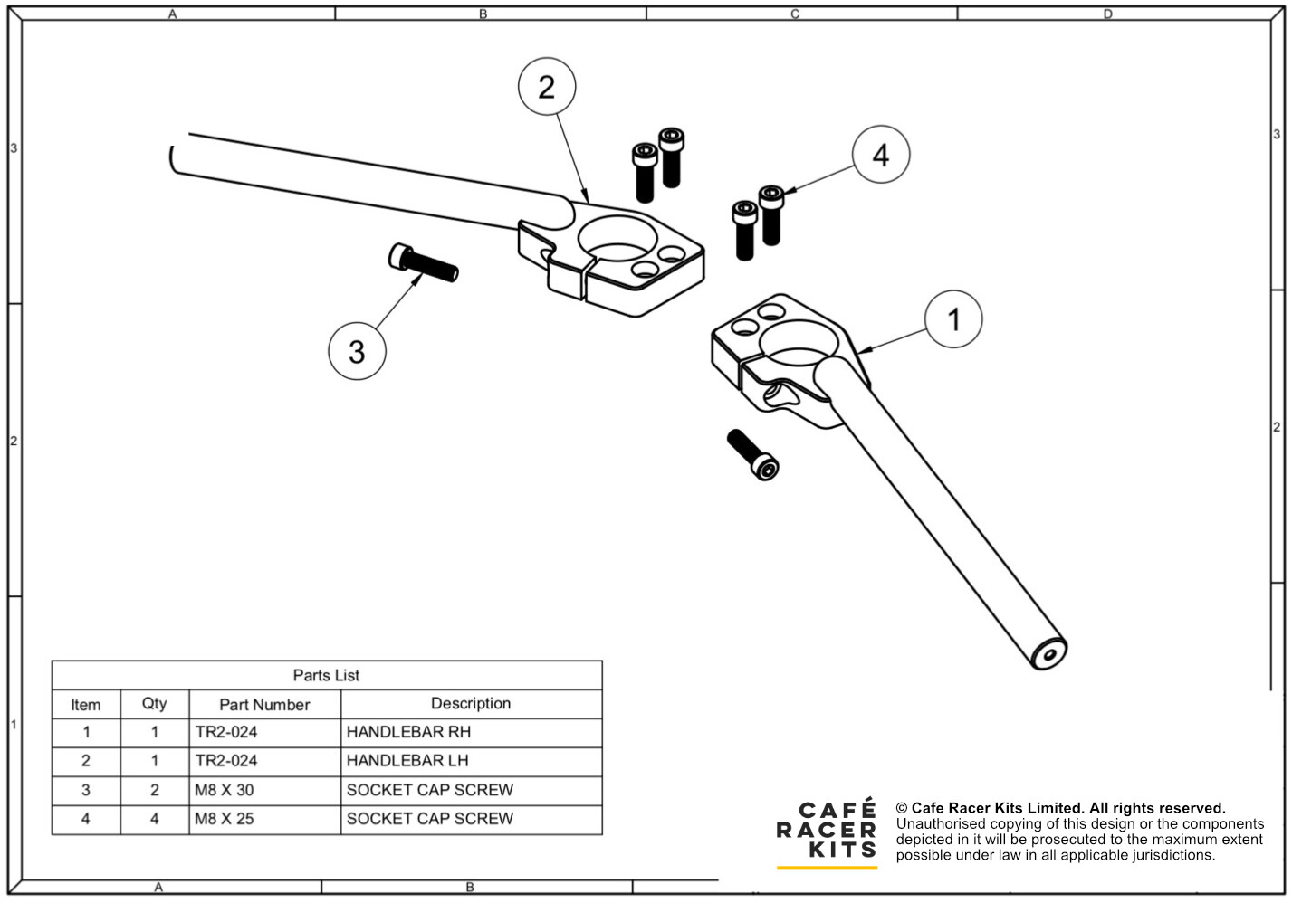 T695 - Handlebar Pack