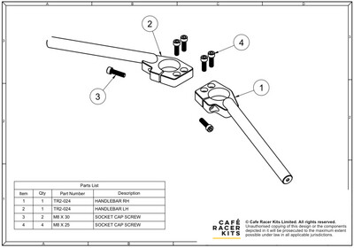 T695 - Handlebar Pack