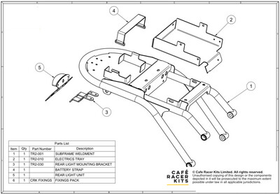 T695 - Subframe Pack