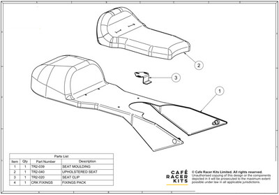 T695 - Seat &amp; Tail Pack