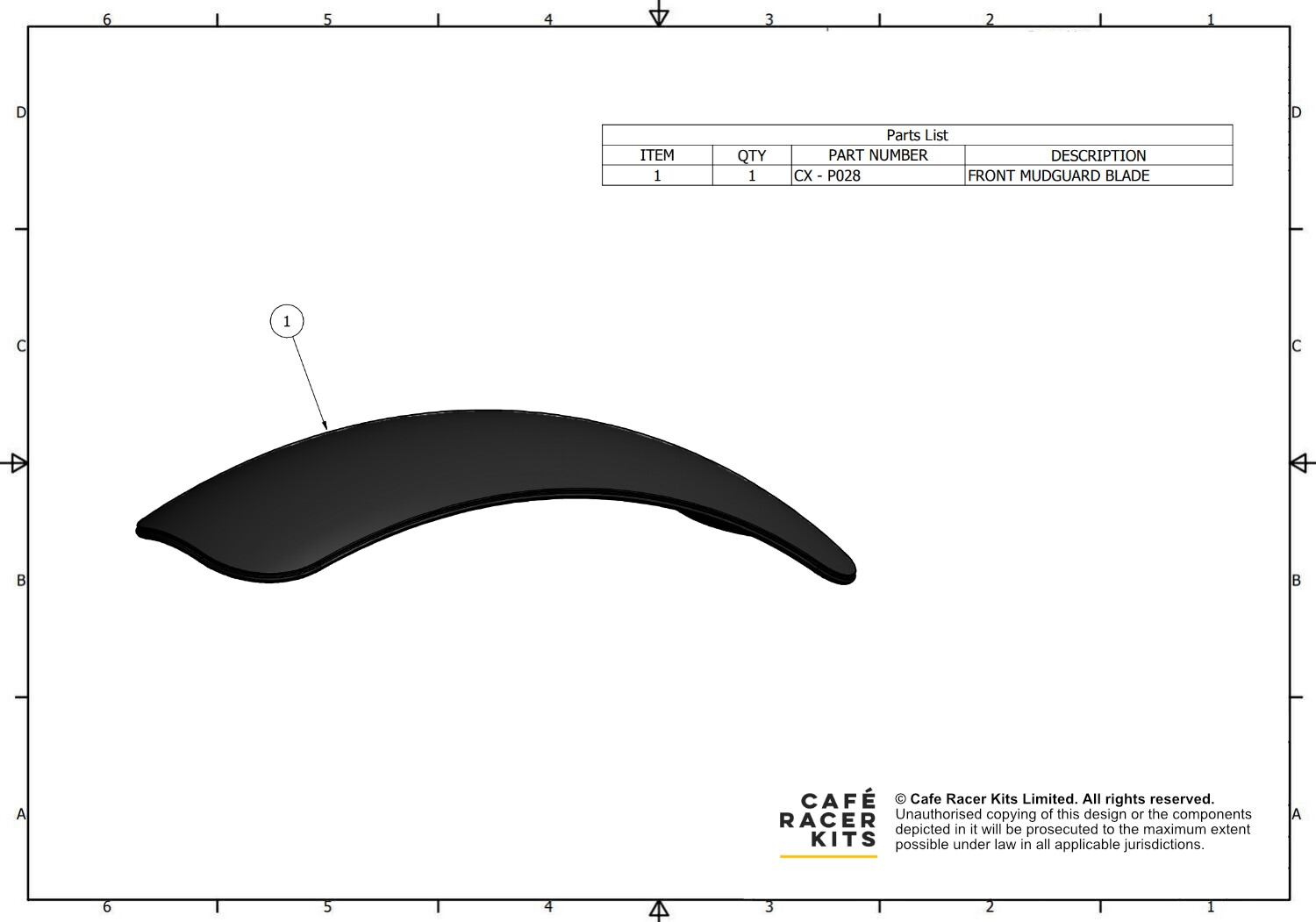 CX &amp; CBn - Mudguard Pack