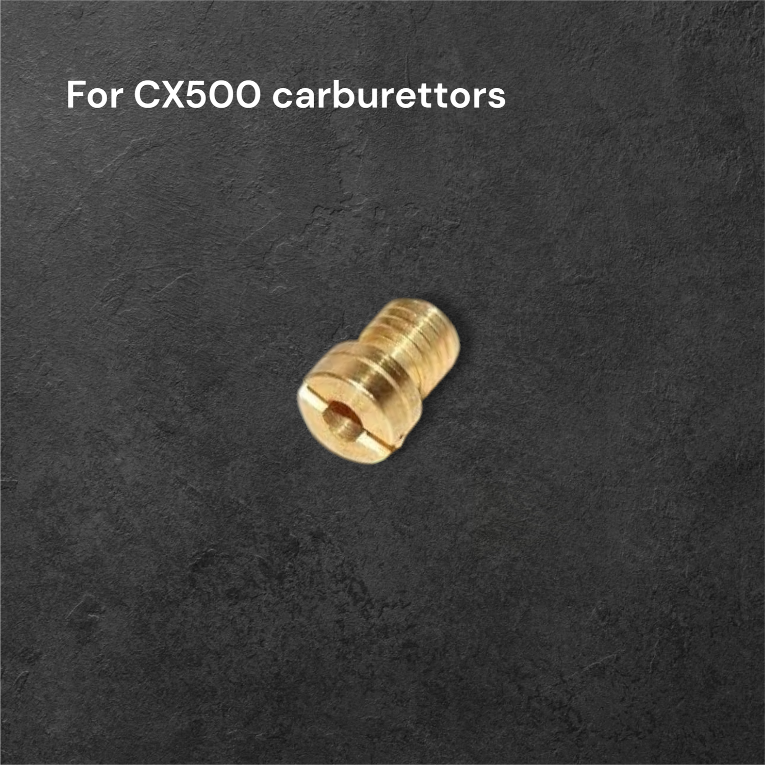CX500 - Main Jets
