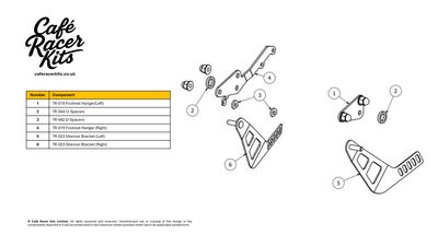 T300 - Rearsets Pack T300 - Rearsets Pack