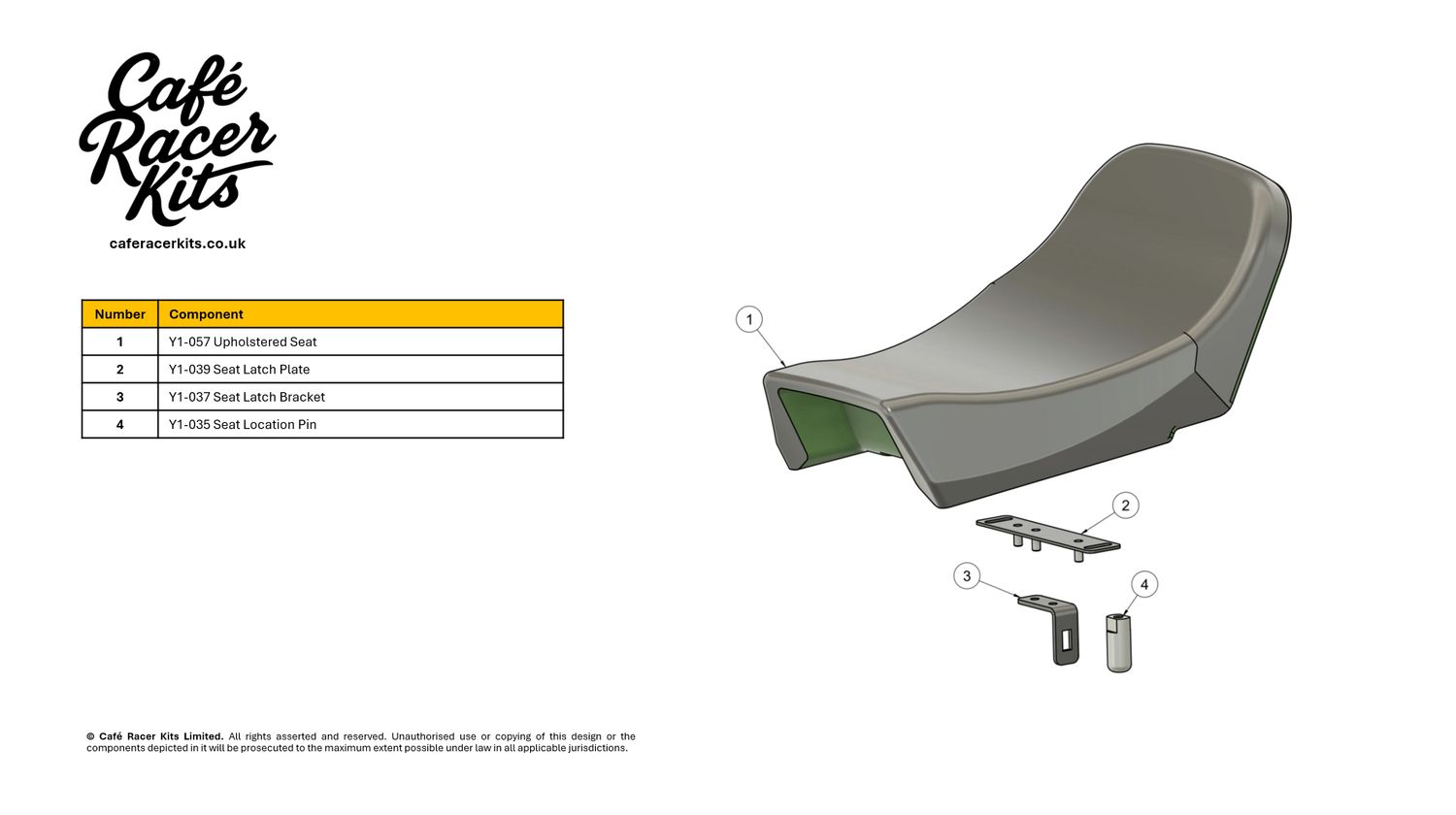 Fazer 600 - Seat &amp; Tail Pack