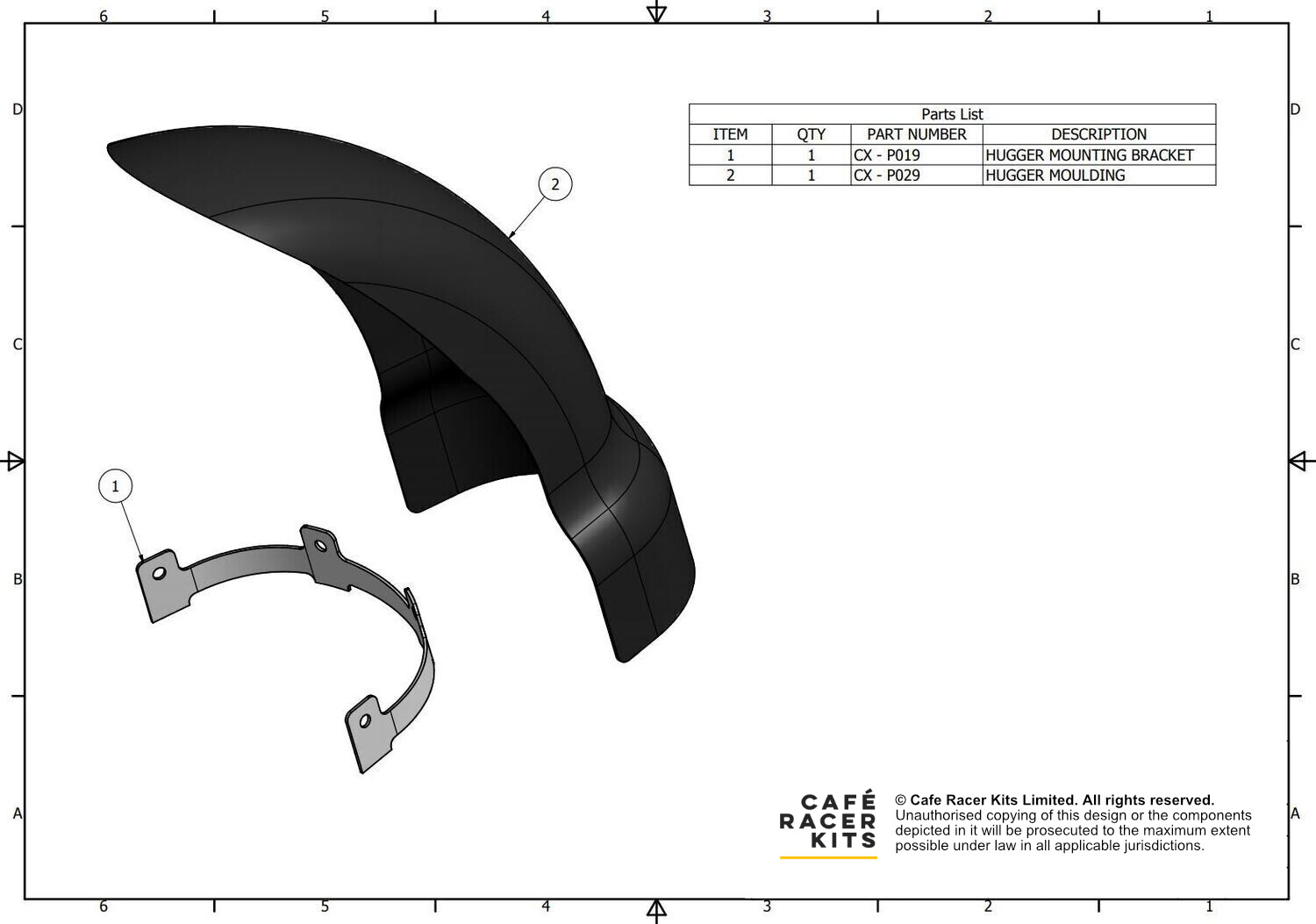 CX500 - Hugger Pack CX500 - Hugger Pack