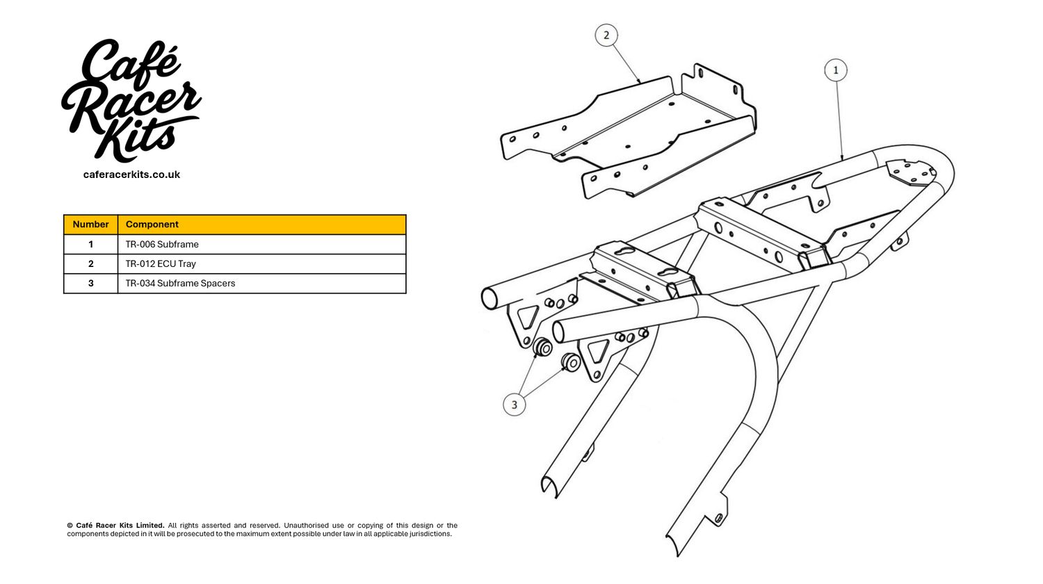 T300 - Subframe Pack T300 - Subframe Pack
