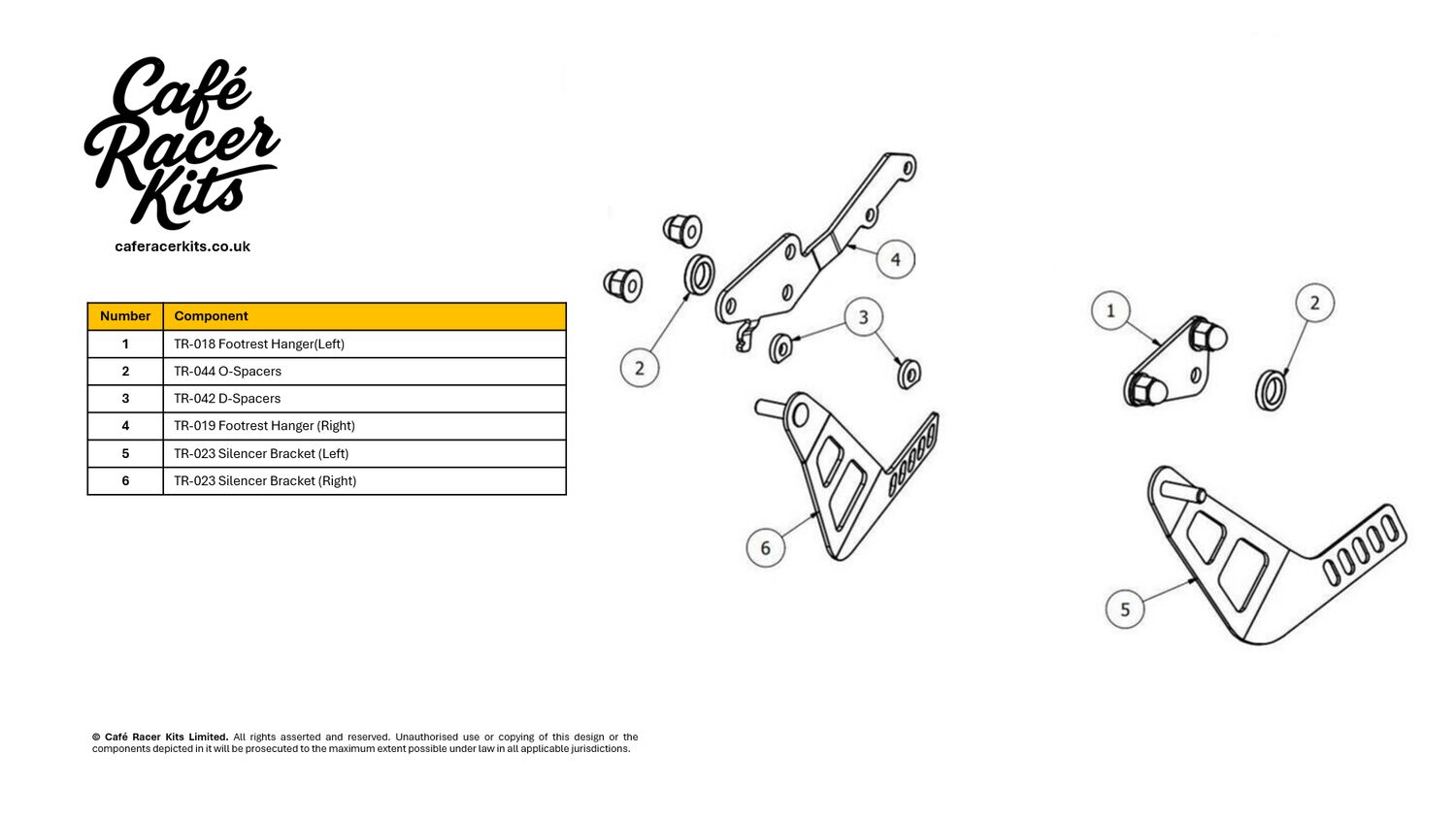 T300 - Rearsets Pack T300 - Rearsets Pack