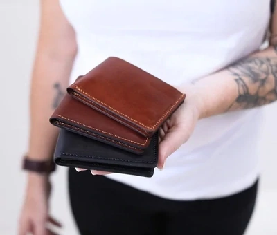 Bowman Bifold Classic Leather Wallet
