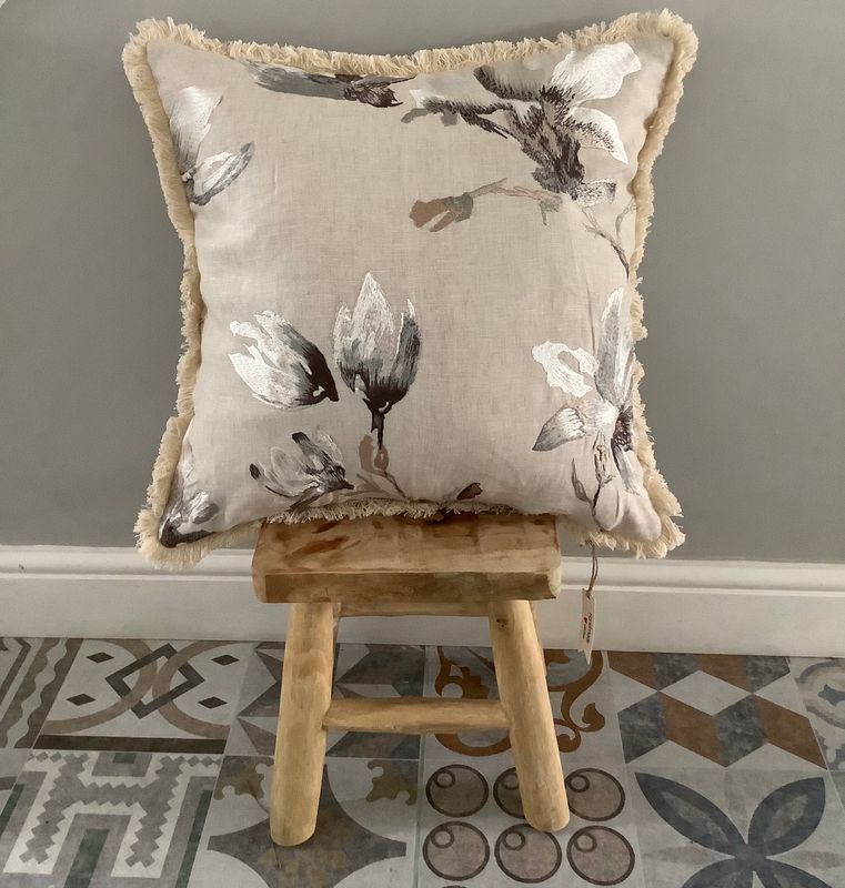 Embroidered linen