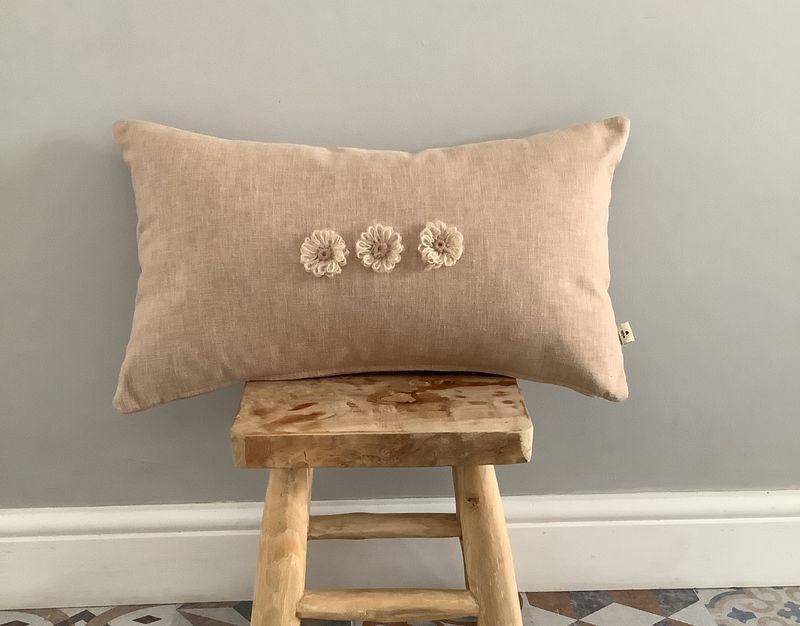 Daisy Daisy Daisy bolster cushion case