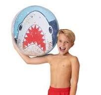 Shark Sparkly Beach Ball