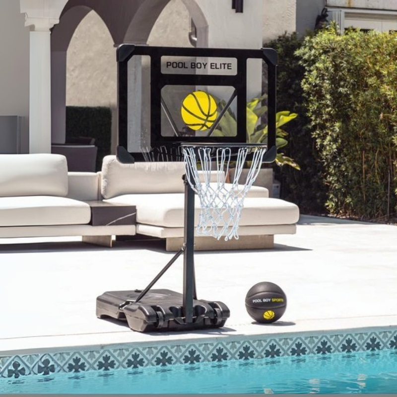 Poolside Basketball Hoop Set