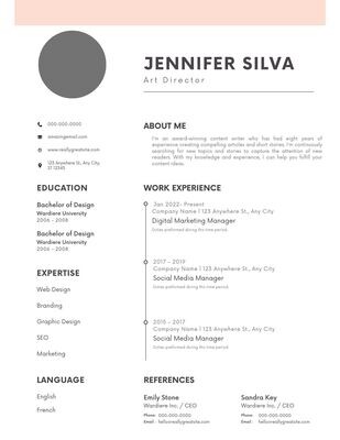 Aesthetic 2024 Resume