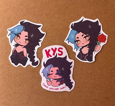 Kayn Stickers