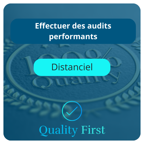 Effectuer des audits performants: Distanciel