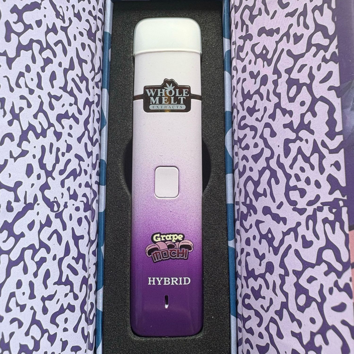 Whole Melt Extracts Grape Mochi 2 Gram Live Resin Disposable Vape