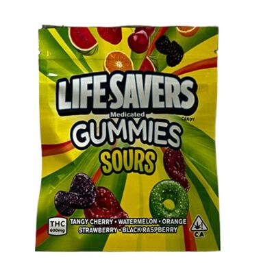 THC Hybrid Gummies 600mg per pack