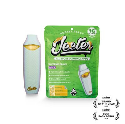 Jeeter Watermelon ZKZ 2 Gram All in One Diamonds Vape
