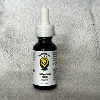 3000mg THC Full Spectrum Sativa Oil