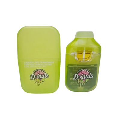 Hybrid Bubba Kush and Indica Jolly Rancherz- Fryd Extracts-Donuts 2g Dual Chamber Disposable Vape (Press button 5 times to lock and unlock)