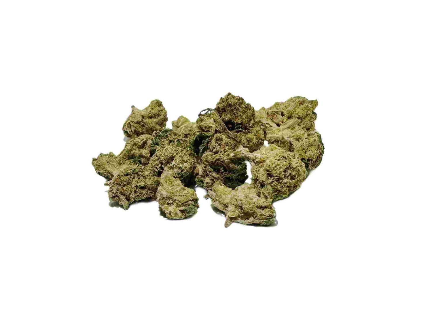 Gods Breath Smalls 1/4 Oz. (Green Triangle Farms, Chico California) 22%