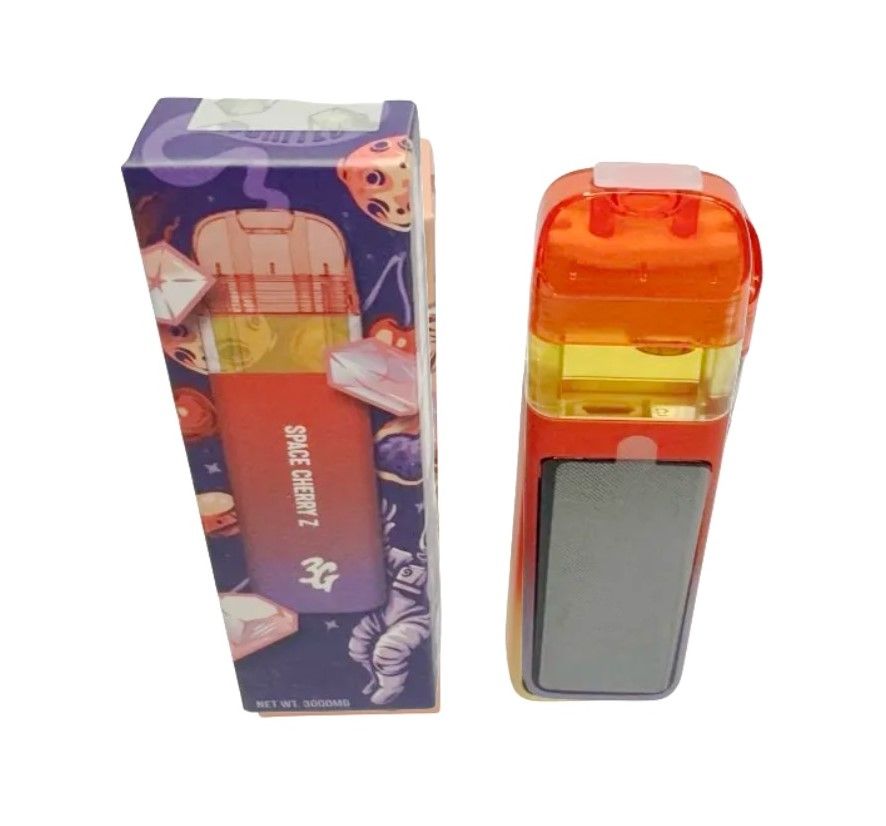 Space Cherry Z- Liquid Diamond 3 Gram Disposable Vape  89.04% THC