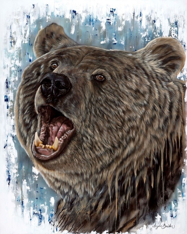 Sassy Bear 48X60&quot; Original