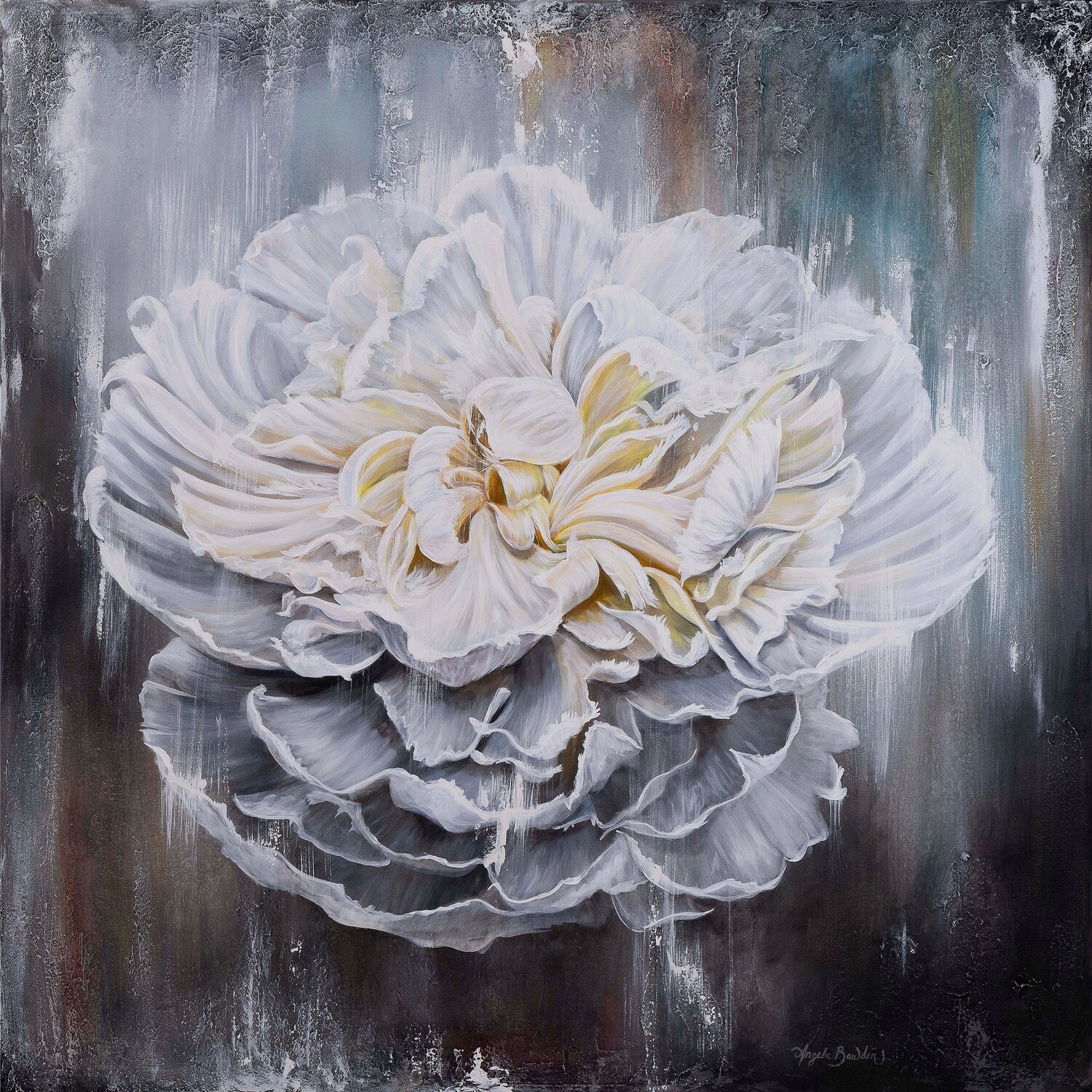 Bashful Bloom Original 48X48&quot;