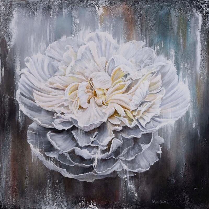 Bashful Bloom Original 48X48&quot;
